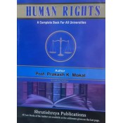 Shrutishreya Publication's Human Rights for BA. LL.B & LL.B by Prof. Prakashan K. Mokal | A Complete Book for All Universities